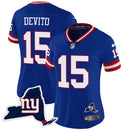 Camisa NFL Women’s New York State Map Patch Limited Jersey V2