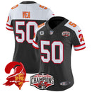 Camisa NFL Women’s Tampa Bay Creamsicle 2024 NFC South Division Champions Patch Vapor Limited Jersey