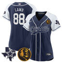 Camisa NFL Women’s Texas & John Madden Patch Jersey