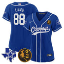 Camisa NFL Women’s Texas & John Madden Patch Jersey