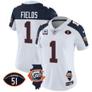Camisa NFL Women’s Throwback Illinois Patch Vapor Jersey