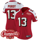Camisa NFL Women’s Throwback NFC West Champions Patch Vapor Jersey