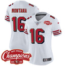 Camisa NFL Women’s Throwback NFC West Champions Patch Vapor Jersey