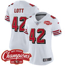 Camisa NFL Women’s Throwback NFC West Champions Patch Vapor Jersey