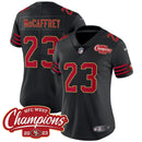 Camisa NFL Women’s Throwback NFC West Champions Patch Vapor Jersey