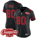 Camisa NFL Women’s Throwback NFC West Champions Patch Vapor Jersey