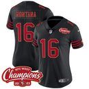 Camisa NFL Women’s Throwback NFC West Champions Patch Vapor Jersey
