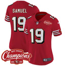 Camisa NFL Women’s Throwback NFC West Champions Patch Vapor Jersey