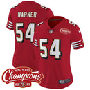 Camisa NFL Women’s Throwback NFC West Champions Patch Vapor Jersey