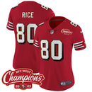 Camisa NFL Women’s Throwback NFC West Champions Patch Vapor Jersey