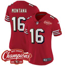 Camisa NFL Women’s Throwback NFC West Champions Patch Vapor Jersey
