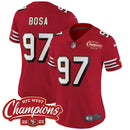 Camisa NFL Women’s Throwback NFC West Champions Patch Vapor Jersey