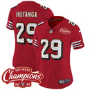 Camisa NFL Women’s Throwback NFC West Champions Patch Vapor Jersey