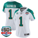Camisa NFL Miami Dolphins Women’s Throwback Vapor Jersey