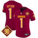 Camisa NFL Women’s Washington 90th Anniversary Patch Vapor Jersey