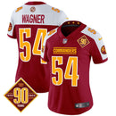 Camisa NFL Women’s Washington 90th Anniversary Patch Vapor Limited Jersey