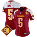 Camisa NFL Women’s Washington 90th Anniversary Patch Vapor Limited Jersey