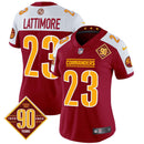 Camisa NFL Women’s Washington 90th Anniversary Patch Vapor Limited Jersey
