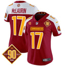 Camisa NFL Women’s Washington 90th Anniversary Patch Vapor Limited Jersey