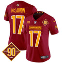 Camisa NFL Women’s Washington 90th Anniversary Patch Vapor Limited Jersey