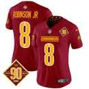 Camisa NFL Women’s Washington 90th Anniversary Patch Vapor Limited Jersey