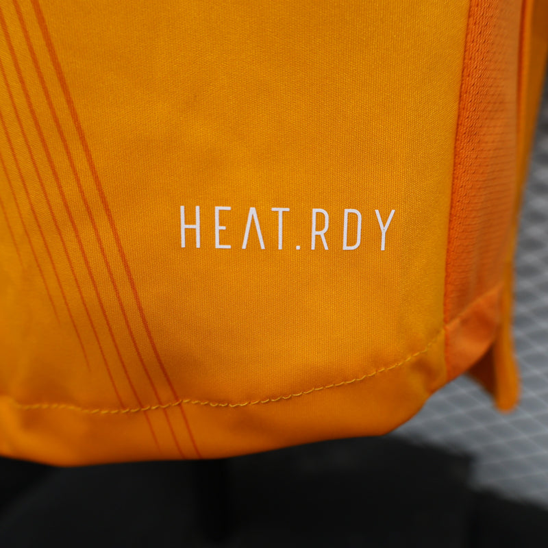 camisa-real-madrid-madri-away-2-reserva-jogador-adidas-2024-25-preto-preta-laranja-cr7-ronaldo-vini-jr-mbappe-emirates-fly-better