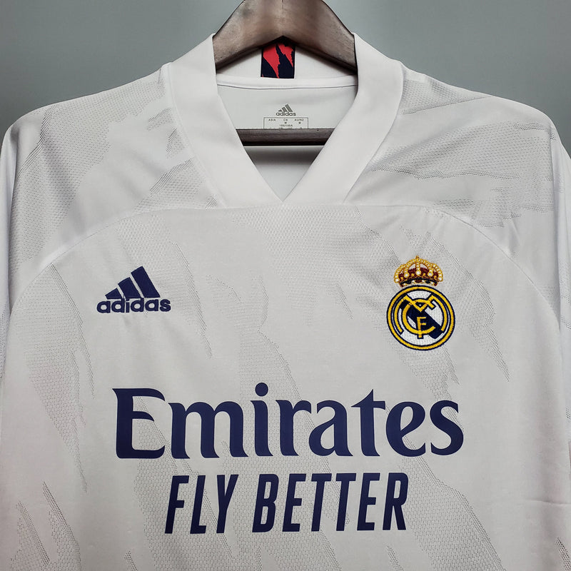 camisa-real-madrid-madri-home-titular-1-2020-21-adidas-torcedor-masculina-branca-branco-azul-cr7-ronaldo-fly-emirates-better