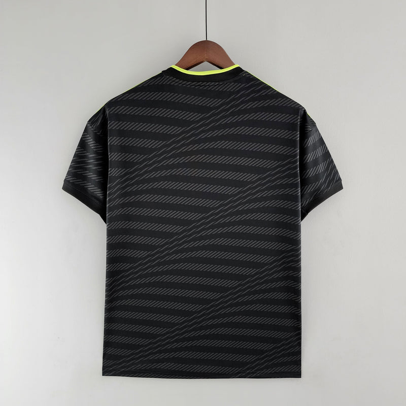 camisa-real-madrid-madri-third-3-terceira-torcedor-adidas-masculina-2022-23-preto-preta-verde-cr7-ronaldo-benzema-vini-jr-kroos-fly-emirates-better