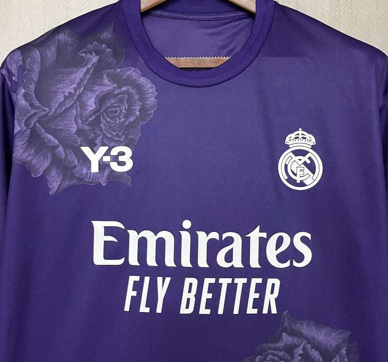 camisa-real-madrid-madrid-2024-25-y3-emirates-fly-better-torcedor-masculina-masculino-roxo-roxa-branco-branca-vini-jr-mbappe-rodrygo-modric-bellingham-asencio-endrick-valverde-alaba-camavinga-tchouameni-carvajal-lucas-vasquez
