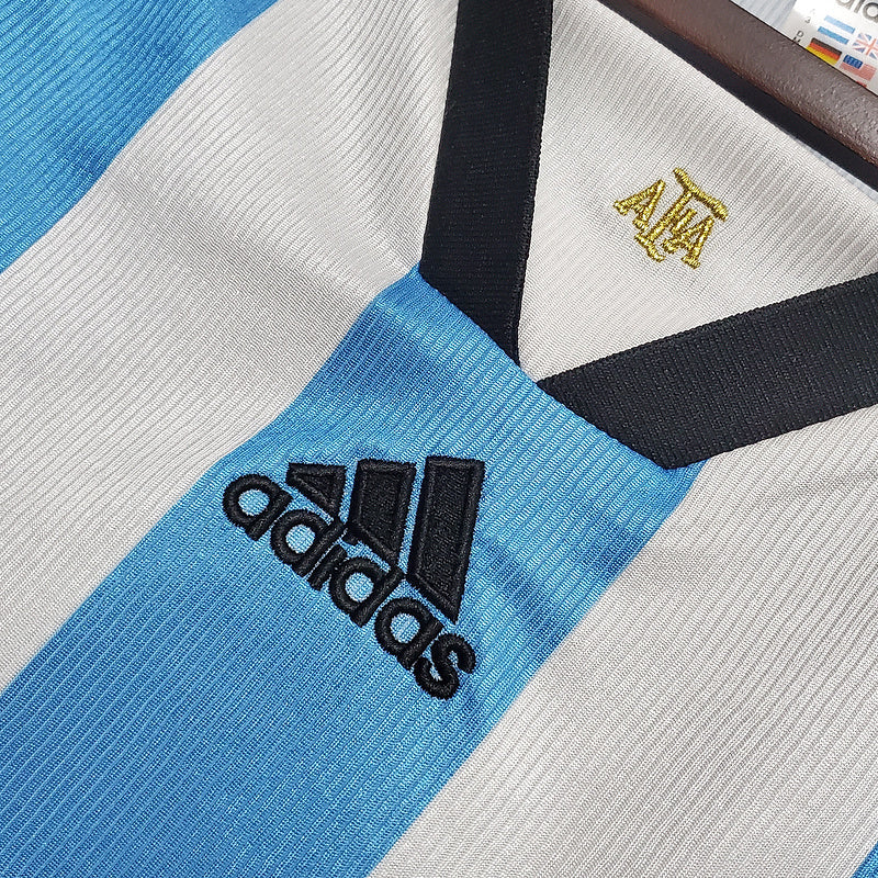 camisa-selecao-afa-argentina-home-titular-1-1998-adidas-retro-masculina-masculino-azul-branca-branco-preto-preta-lionel-messi-maradona
