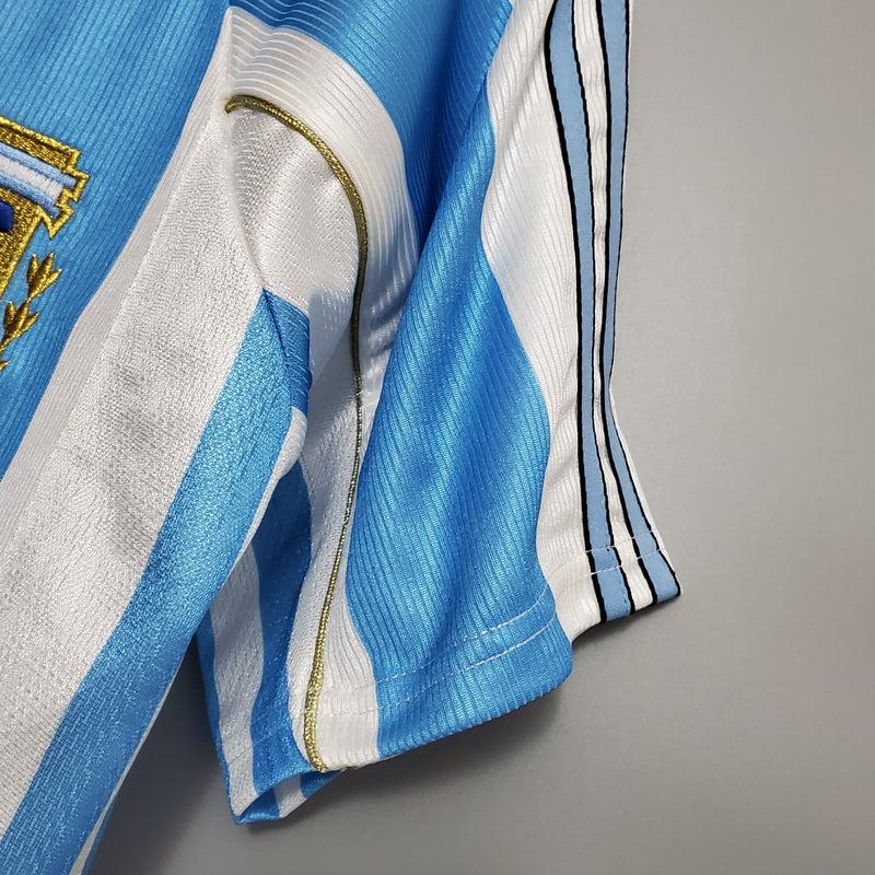 camisa-selecao-afa-argentina-home-titular-1-1998-adidas-retro-masculina-masculino-azul-branca-branco-preto-preta-lionel-messi-maradona

