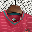Conjunto Kit Infantil Seleção Portugal Home 2026/27 - Puma Torcedor - Vermelha/Verde