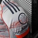 Camisa Bayern de Munique Away 2025/26 - Adidas Jogador Masculina - Branca/Marrom
