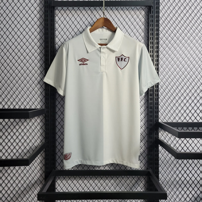 Camisa Fluminense Edição Comemorativa 120 Anos - Umbro Torcedor Masculina - Branca/Bordo