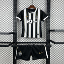 Conjunto Kit Infantil Atlético Mineiro Home 2026/27 - Nike Torcedor - Preta/Branca