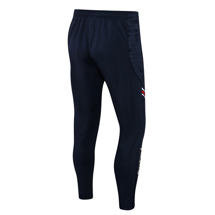 Conjunto Half Ziper PSG 2022/23 - Jordan Jaqueta + Calça - Branca/Azul