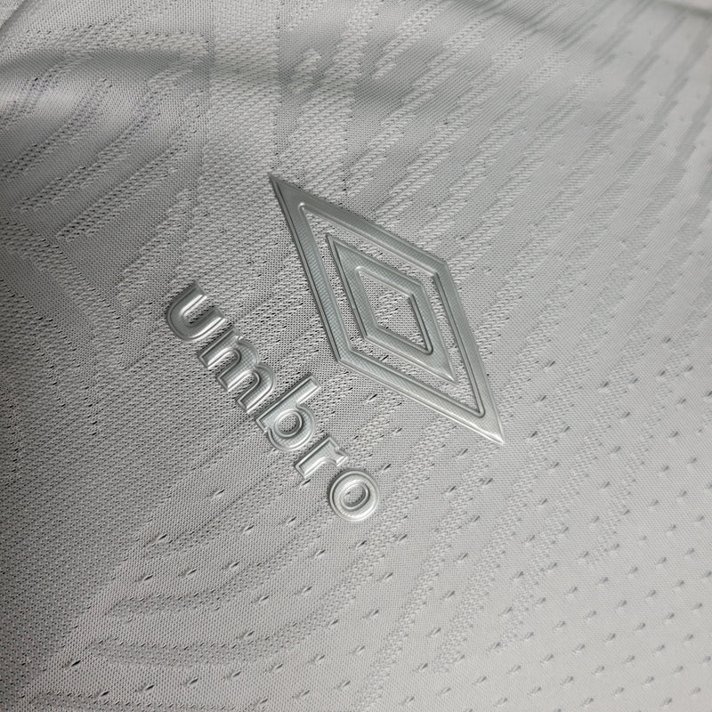 Camisa West Ham Away 2023/24 - Umbro Jogador Masculina - Branca