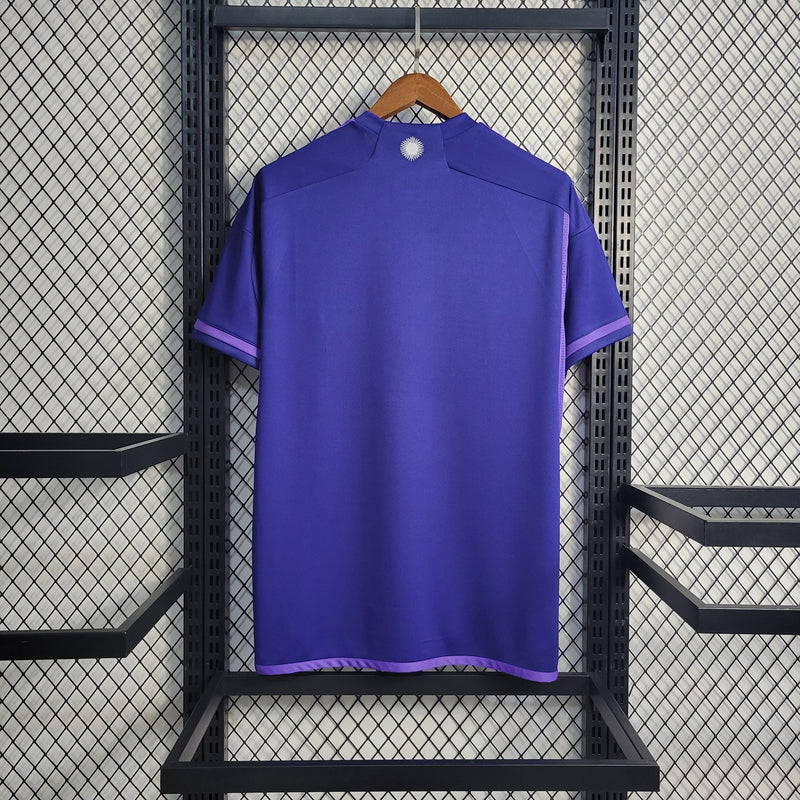 Azul - Roxa -  Roxo - Branco - Branca - Adidas - Argentina - Dri fit - Png - Messi - Camisa - Seleção - Lionel  - Copa do mundo - Estrela - Aeroready