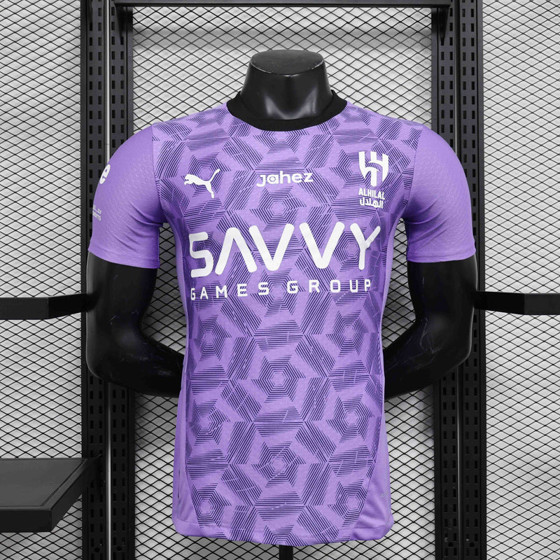Camisa Al-Hilal Third 2024/25 - Puma Jogador Masculina - Roxa