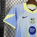 Conjunto Kit Infantil Barcelona Edição Especial 2025/26 - Nike Torcedor - Azul/Amarela