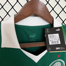 Camisa Palmeiras Home  2024/25 - Puma Torcedor Masculina - Verde/Dourado