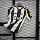 Camisa NewCastle Home 2024/25 - Adidas Torcedor Masculina - Preta/Branca