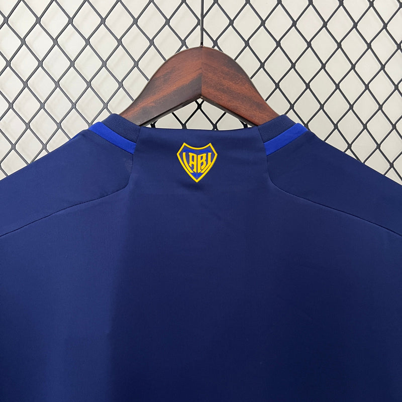 Camisa Boca Juniors Third 2024/25 - Adidas Torcedor Masculina - Azul/Amarela