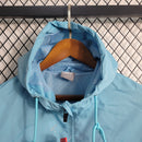 Jaqueta Corta Vento Manchester City Puma - Azul/Branca