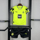 Conjunto Kit Infantil Borussia Dortmund Edição Especial 2025/26 - Puma Torcedor - Amarela/Preta