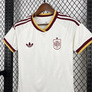 Camisa Seleção Espanha Away 2026/27 - Adidas Torcedor Feminina - Bege/Bordo
