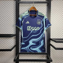 Camisa Ajax Away 2025/26 - Adidas Torcedor Masculina - Azul/Amarela