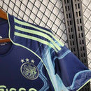 Camisa Ajax Away 2025/26 - Adidas Torcedor Masculina - Azul/Amarela