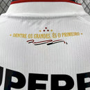 Camisa São Paulo Home 2026/27 - New Balance Jogador Masculina - Branca/Vermelha