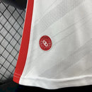 Camisa São Paulo Home 2026/27 - New Balance Jogador Masculina - Branca/Vermelha